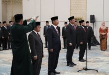 Guru Besar UIN Alauddin Prof Kamaruddin Amin resmi Jabat Sekjen Kemenag RI