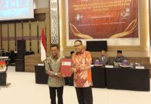 Andi Asman – Andi Akmal Pasluddin resmi ditetapkan sebagai Bupati dan Wakil Bupati Bone periode 2025-2030
