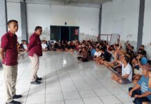 Lebih dekat dengan Warga Binaan, Lapas Kelas I Makassar gelar Sapa Pagi di Blok Hunian