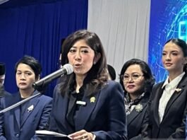 Artis Cantik Raline Shah Resmi dilantik sebagai Stafsus Menteri Komunikasi dan Digital