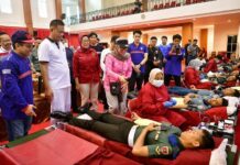 Pj Gubernur Prof Fadjry Djufry resmi Melaunching Bulan K3 Nasional Tingkat Provinsi Sulsel