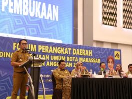 Pj Sekda Makassar Buka Forum Perangkat Daerah Dinas Pekerjaan Umum, Bahas Perencanaan Infrastruktur Kota