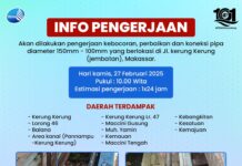 Gerak Cepat PDAM Makassar lakukan Perbaikan, atasi Kebocoran Pipa