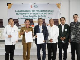 Jalin Kerjasama dengan Pemkab Sigi, Rektor UIN Datokarama Palu : Bantu Pengembangan Daerah