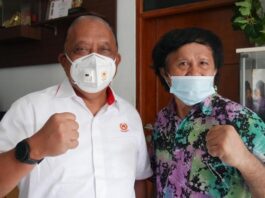 Jenguk Petinju Legendaris Ellyas Pical, Ketua KONI : Mohon Doa Masyarakat