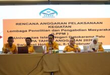 LP2M Usulkan Anggaran Rp. 4.3 M pada Rapat Kerja UIN Datokarama Palu
