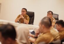 Pj Sekda Irwan Adnan Pimpin Rapat TAPD Tindak Lanjut Inpres Tentang Anggaran