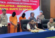 Polda Sulteng Gagalkan Peredaran 24 Kg Sabu di Palu, 3 Pelaku Ditangkap
