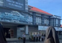 Deteksi Dini Narkoba, Rutan Makassar Gelar Tes Urine Acak Pegawai