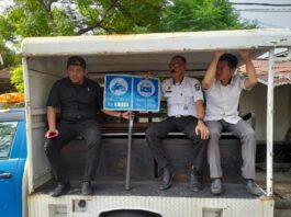 Perumda Parkir Makassar Sita Karcis Ilegal dan Papan Bicara Tarif Parkir PO Litha