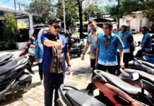 Optimalkan Pelayanan dan Pendapatan, Perumda Parkir Makassar Gelar Pemeriksaan Kendaraan Operasional