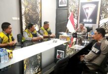 Jalin Sinergi dengan Sat Brimob Polda Sulsel, Perumda Parkir Makassar siap Tertibkan Jukir Liar