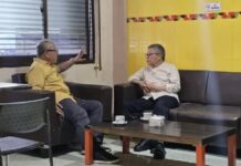 Taufan Pawe dan IAS Ngopi Bareng, Bahas Musda Golkar