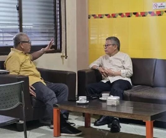 Taufan Pawe dan IAS Ngopi Bareng, Bahas Musda Golkar