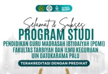 Prodi PGMI UIN Palu raih akreditasi unggul