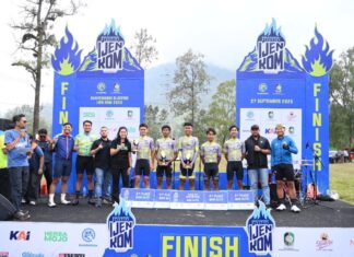 UNIKA Akhiri Mainsepeda Trilogy di Bluefire Ijen KOM 2025: Nikmati Sunrise of Java di Banyuwangi”