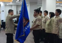 Andi Bukti Djufrie lantik pengurus TAGANA Kota Makassar periode 2025 – 2027