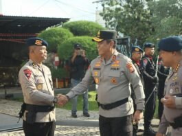 Kapolda Sulsel Atensi Brimob, Langsung Pimpin Apel Personel Sat Brimob Polda Sulsel