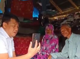Tersentuh Kisah Amir dan Asia, Rusdi Masse Turun Tangan Wujudkan Bantuan Rumah