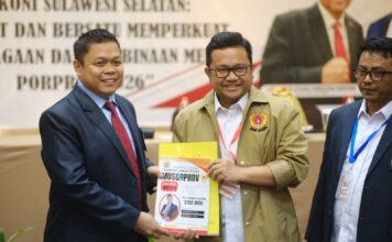 Musorprov XVI KONI Sulsel Sukses: Darmawangsyah Muin Terpilih Aklamasi, Sorotan Anggaran KONI Mencuat