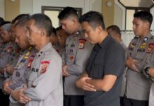 Dari Sulsel, Personel Brimob Kirim Doa untuk Korban Bencana di Aceh, Sumbar, dan Sumut
