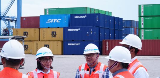 Kunjungi MNP, Kemenko Perekonomian Apresiasi Transformasi Operasional Pelindo di KTI