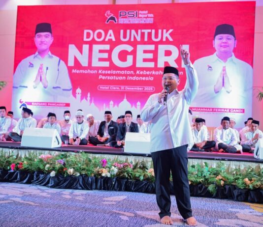 Muammar Gandi Tutup 2025 dengan Umrah dan Doa, PSI Sulsel Bersiap Hadapi Rakernas