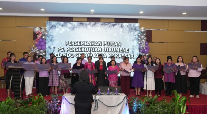 Persekutuan Oikumene Pelindo Group Area Makassar Rayakan Natal 2025