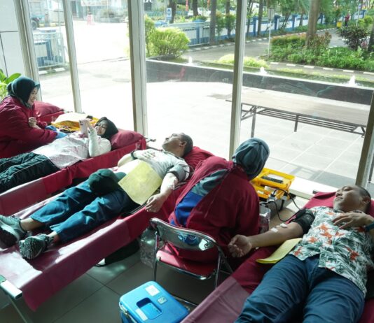 Peringati Bulan K3 2026, Pelindo Group Wilayah Makassar Gelar Donor Darah, Wujud Kepedulian Sosial
