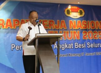 Buka Rakernas PB PABSI, Ketum KONI Pusat Puji Pembinaan Akar Rumput PABSI