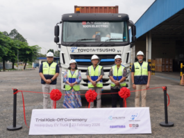 Sinergi KALISTA bersama Nusatama Dukung Toyota Tsusho Indonesia Perkuat Transisi Berkelanjutan Logistik Nasional Melalui Uji Coba Truk Kontainer EV