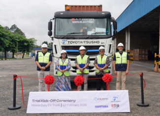 Sinergi KALISTA bersama Nusatama Dukung Toyota Tsusho Indonesia Perkuat Transisi Berkelanjutan Logistik Nasional Melalui Uji Coba Truk Kontainer EV