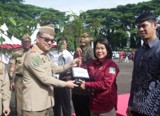 Upacara Bulan K3 Nasional, Pelindo Regional 4 Konsisten Keselamatan sebagai Prioritas Utama