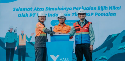 Penguatan Rantai Pasok Global, PT Vale IGP Pomalaa Catat Penjualan Perdana Bijih Nikel
