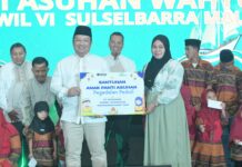 Pegadaian Kanwil VI SulselBarRa Maluku Santuni Anak Yatim dalam Kegiatan Safari Ramadhan