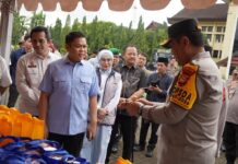 Wakil Ketua II DPRD Sulsel, Yasir Machmud, Hadiri Gerakan Pangan Murah Serentak Polda Sulsel