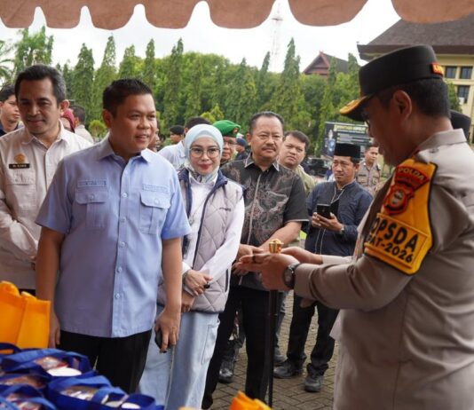 Wakil Ketua II DPRD Sulsel, Yasir Machmud, Hadiri Gerakan Pangan Murah Serentak Polda Sulsel