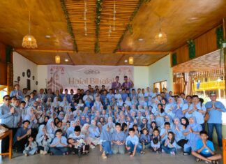 KKTH Gelar Halalbihalal di Pantai D’Luna Bira, Pererat Silaturahmi Keluarga