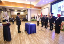 Rektor Unibos Lantik Pejabat Baru, Targetkan Penguatan Kepemimpinan Kampus