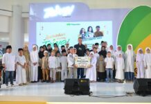 Ramadhan Penuh Berkah, Pegadaian SulselBarRa Maluku Rangkul Anak Panti di Panakkukang