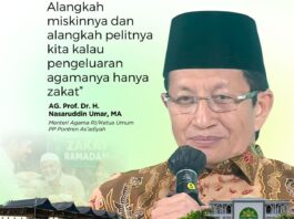 Tak Cukup Zakat, Menag Ajak Umat Perluas Kepedulian Sosial Islam