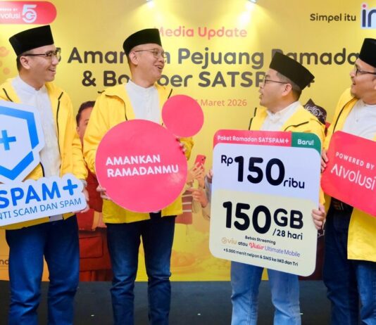 SATSPAM+ dari IM3 Hadirkan Perlindungan Scam di WhatsApp Call Pertama di Indonesia untuk Amankan Pejuang Ramadan