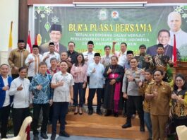 Keuskupan Agung Makassar Gelar Bukber, Kakanwil: Toleransi di Sulsel Bukan lagi Wacana