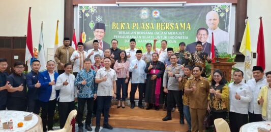 Keuskupan Agung Makassar Gelar Bukber, Kakanwil: Toleransi di Sulsel Bukan lagi Wacana