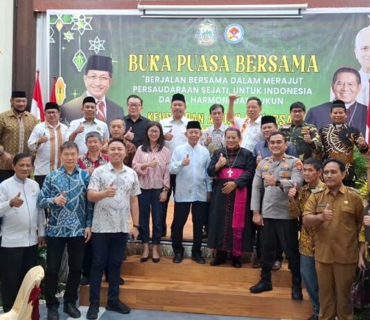 Keuskupan Agung Makassar Gelar Bukber, Kakanwil: Toleransi di Sulsel Bukan lagi Wacana