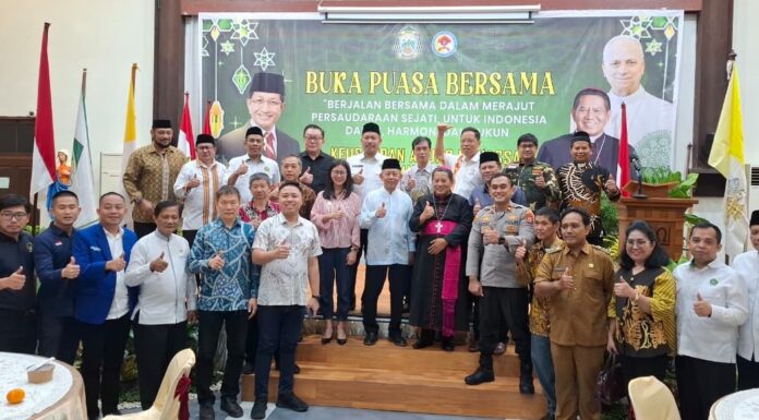 Keuskupan Agung Makassar Gelar Bukber, Kakanwil: Toleransi di Sulsel Bukan lagi Wacana