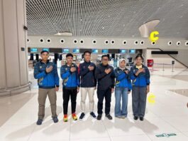 Subuh Bersejarah di Bandara, 8 Atlet Inkanas Sulsel Bawa Mimpi ke Pentas Nasional