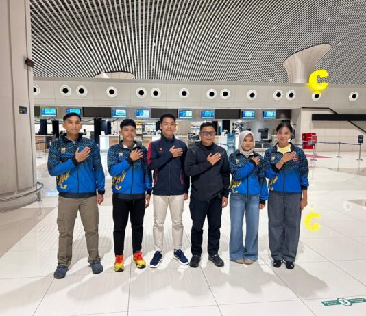 Subuh Bersejarah di Bandara, 8 Atlet Inkanas Sulsel Bawa Mimpi ke Pentas Nasional
