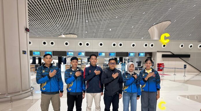 Subuh Bersejarah di Bandara, 8 Atlet Inkanas Sulsel Bawa Mimpi ke Pentas Nasional