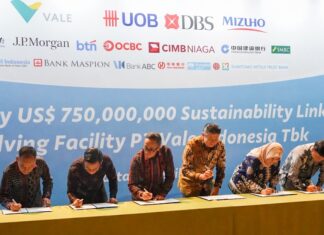 Perkuat Strategi Keuangan Berkelanjutan, PT Vale Raih Fasilitas Pinjaman Sindikasi Berbasis ESG Senilai US$750 Juta